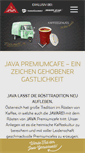 Mobile Screenshot of javacafe.at